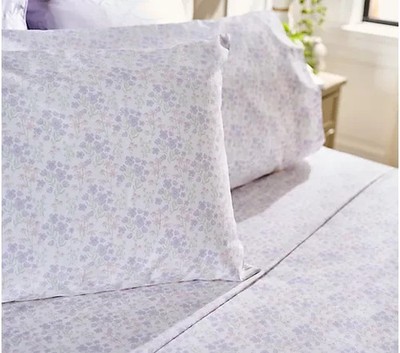 Northern Nights 400TC Pima Cotton Sheet Set- Queen Ditsy Floral