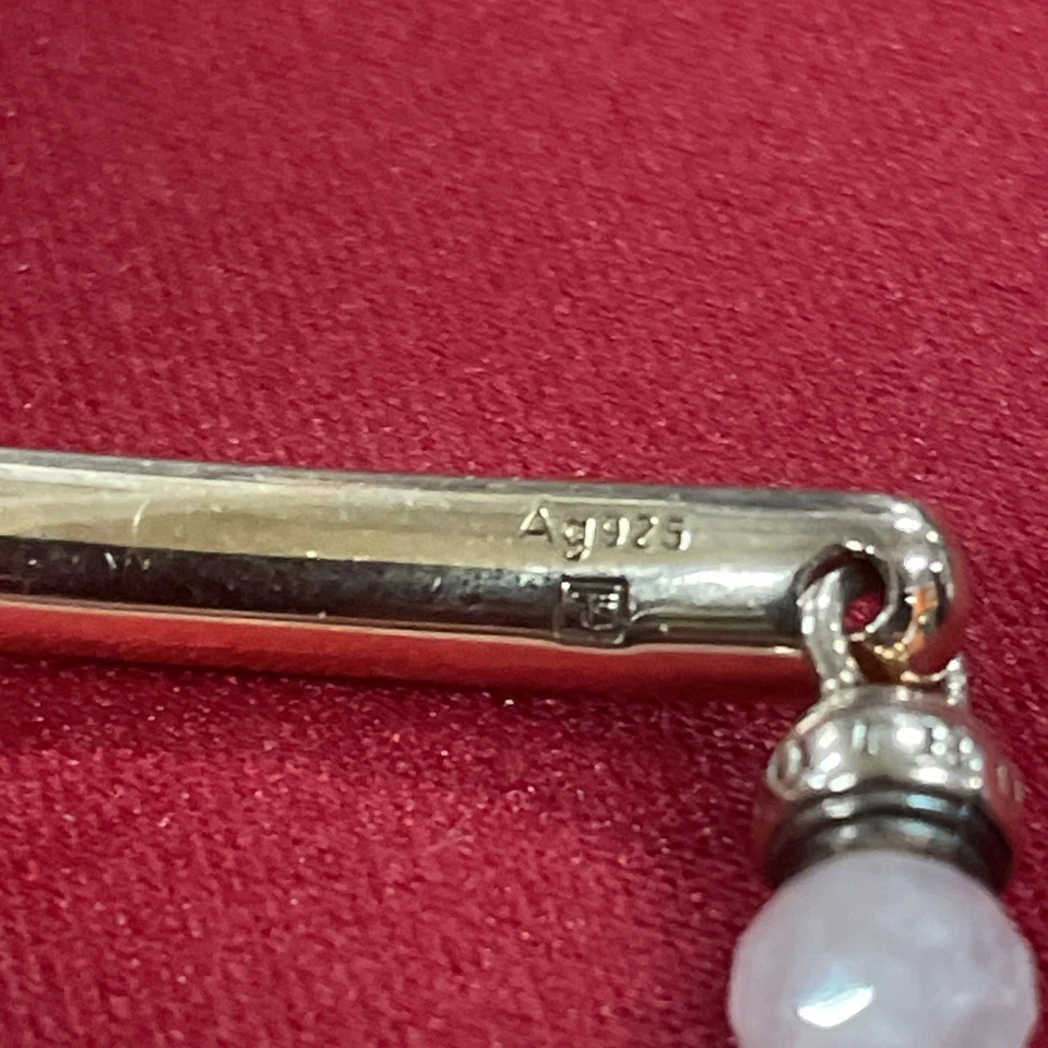 Brazalete de cuentas rosas Thomas Sabo Love Bridge curvado mares el día 925 chapado en oro Foto 4 de 4