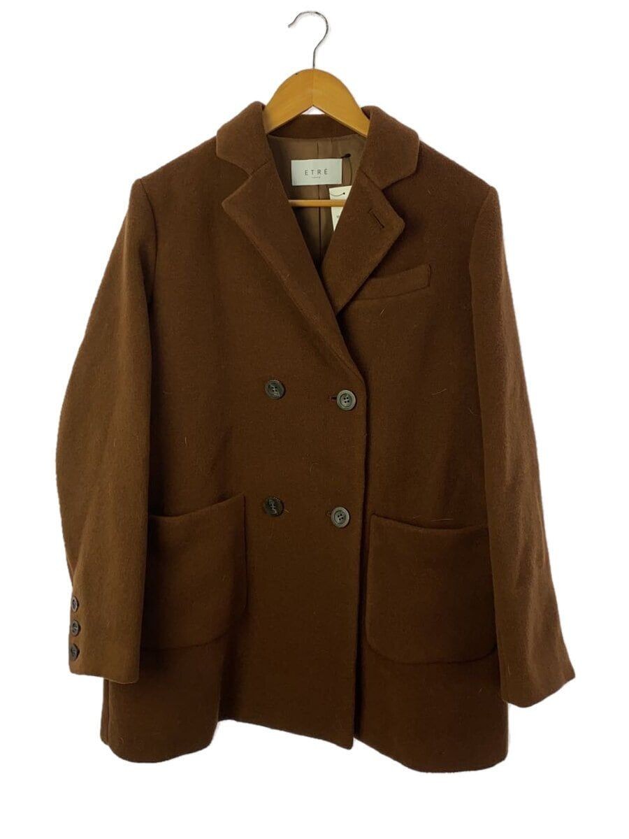 ALTRA 3 minuti altro cappotto uno poliestere marrone tinta unita 1220600092