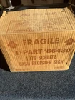 New Vtg Schlitz Beer Cash Register Lighted Motion Globe Sign 86430 Grand Baroque