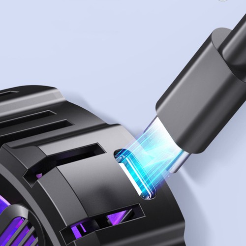 65mm RGB Cooler Radiator Phone Tablet Game Semiconductor Heatsink Cooling Fan G - Photo 7 sur 12