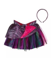 Disney Mal Descendants Girl's Fancy Dress XS Costume 7-9 Years Official Rubie's