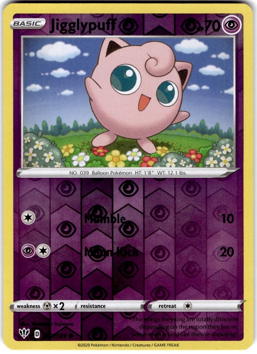Jigglypuff Pokemon Card for sale | eBay