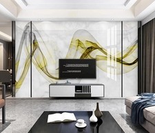 3D Yellow Streamer B4248 Wallpaper Wall Mural Removable Self-adhesive Amy