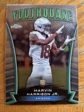 2024 topps chrome ‘Youthquake’ Marvin Harrison Jr. RC #Y-4 Arizona Cardinals 