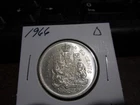 1966 - Canada 50 cent  - Canadian Silver half dollar -