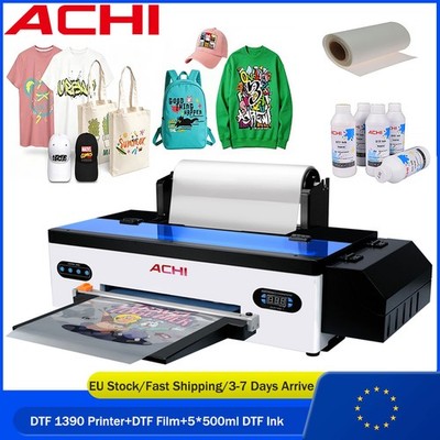【IN DE】ACHI A3 DTF Printer Epson 1390 Nozzle Direct to Film Printer For T-shirt