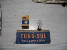 Vintage 6 Volt Pre Focused Mazdatungsol Ge Head Light Bulb For Harley Davidson