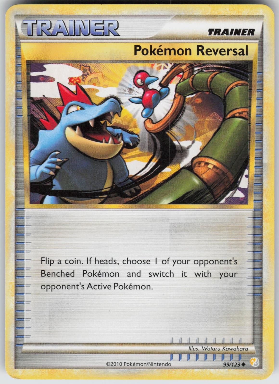 Pokemon Reversal 99/123 HeartGold & SoulSilver Pokemon TCG Lightly Played