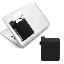 Portable Hard Drive Case Stick On Laptop Sleeve Holder for Mouse Cable Pouch