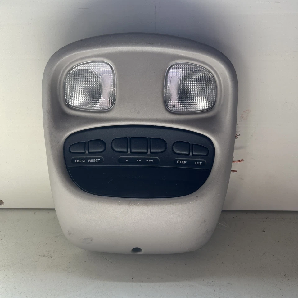 05-08 Dodge Dakota Overhead Console Dome Light Digital Display 56049089AG - Image 2 of 4