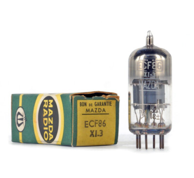 1x Belvu Mazda ef86/6cf8 Tube TSF électronique Valve Vide Lampe
