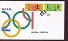 Canada FDC 2004 sc#2050a Athens Summer Olympics-Marathon, Soccer
