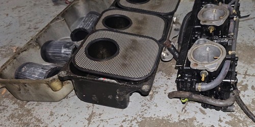 Kawasaki 1996 ZXI 1100 triple carb carbs carburetors rail carburetor 15003-3718 - Picture 6 of 9