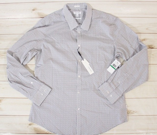 mens geo print shirt