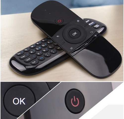 W1 2.4GHz RF Wireless Keyboard Air Mouse IR Remote TV PC C5R9 w 300mAh Battery - Picture 2 of 9