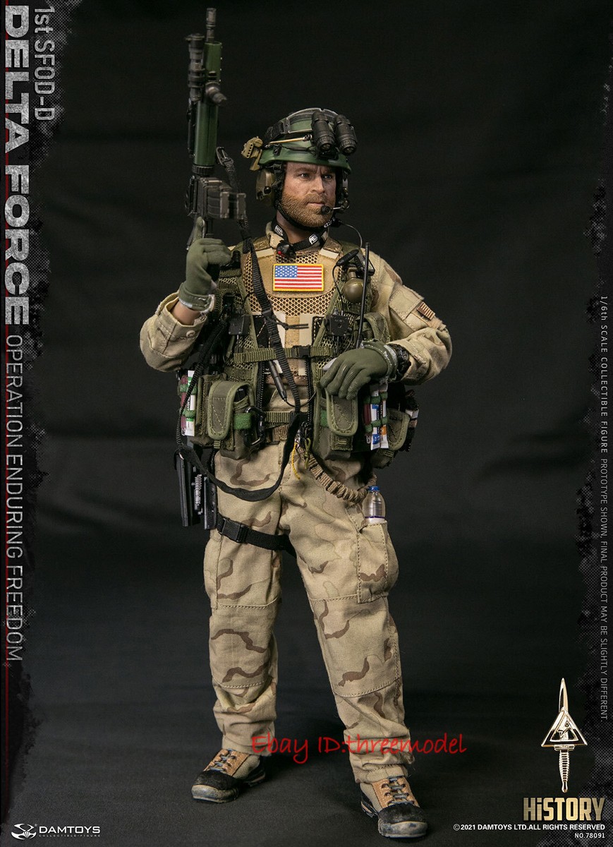 ミリタリー 1/6DELTA FORCE 1stSFOD-D DAMTOYS 1/6 78091 DELTA FORCE 1st SFOD-D Operation Enduring