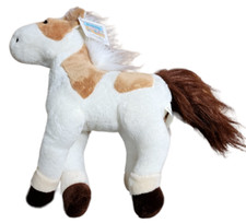 Animal Alley HTF NWT Lovey Security Plush Horse Brown Tan Stuffed Animal