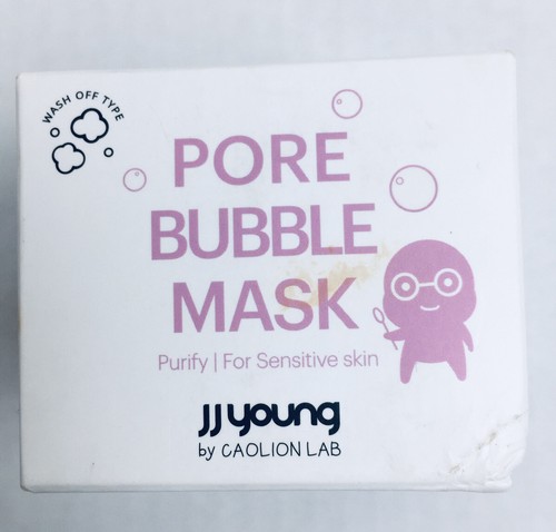 JJ Young Pore Bubble Mask Purify / For Sensitive Skin 50 g / 1.76 oz New