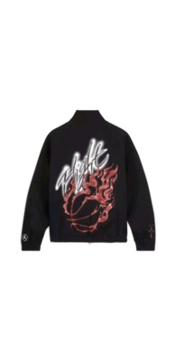 Size XL - Nike Air Jordan Travis Scott Woven Jacket Black DO4095 010 Cactus Jack