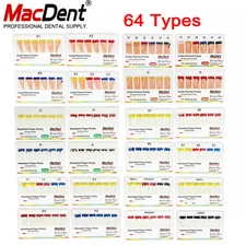 Dental Gutta Percha Points & Absorbent Paper Endo Endodontics Root Canal All 