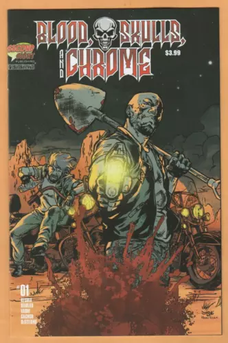 Blood, Skulls and Chrome #1 - (2021) - Second Sight Pub. - NM