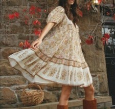 Spell and the Gypsy Collective Designs Juniper Boho Mini Dress Size Small