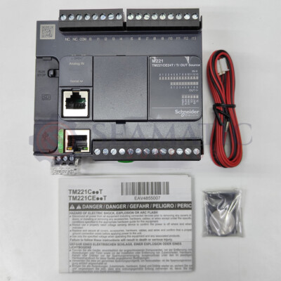 Neuer Schneider TM221CE24T Logic Controller, Modicon M221, 24 IO, V#111+