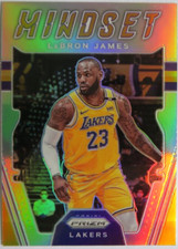 LeBron James 2021-22 Prizm Mindset Silver #3 LA Lakers