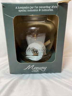 Memory Keepsake Jar Record Life s Moments Wedding Celebration Gift