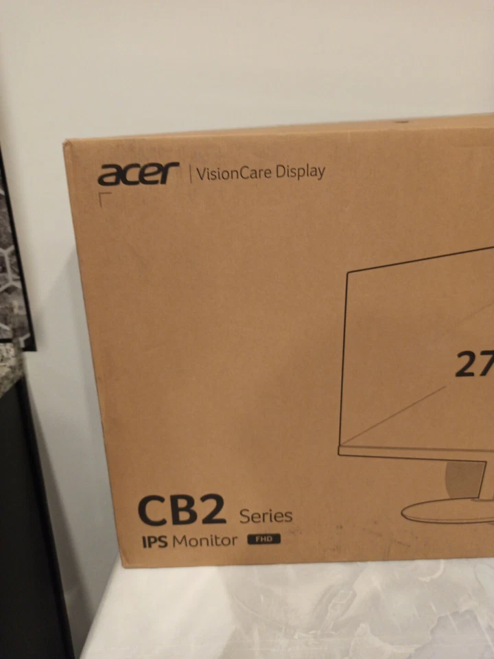 Acer CB272 "27" FHD Monitor - FreeSync 1ms VRB 100Hz New In Box  - Image 4 of 4