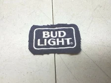 Bud Light Uniform Patch Vintage Anheuser Busch Brewing Company 