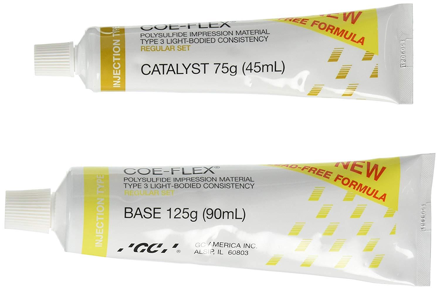 GC 131103 Coe Flex Impression Material Light Injection Base & Catalyst