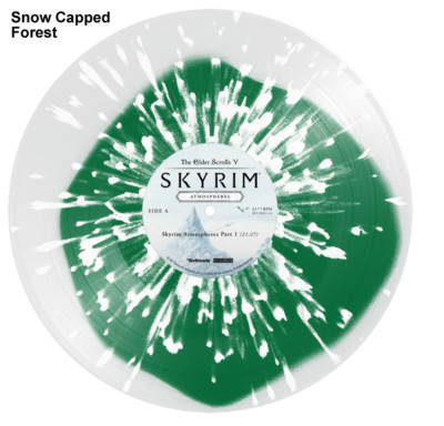 THE ELDER SCROLLS V: SKYRIM Atmospheres LP Snow Capped Forest Variants