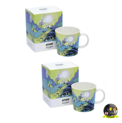 ARABIA Moomin's Day Becher 0,3L 2024 Spring Limited JAPAN Edition 2er Set NEU