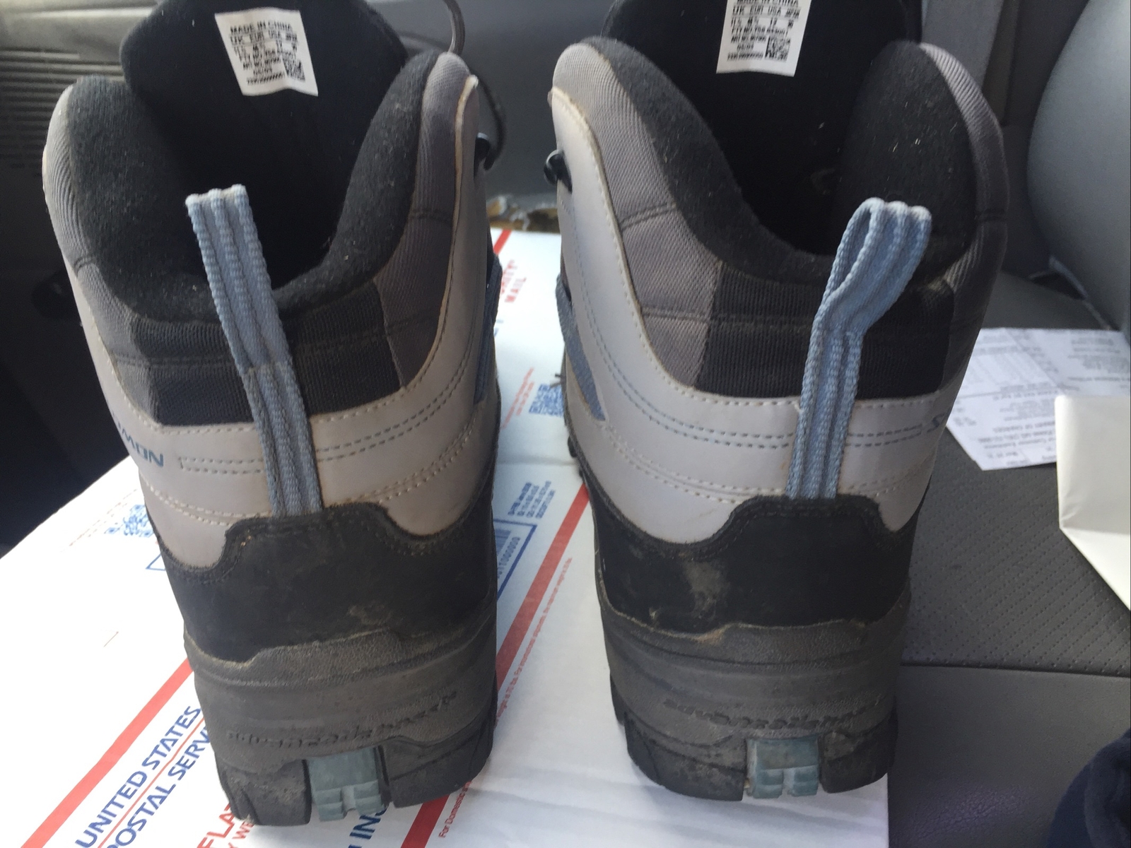 Stivali impermeabili Salomon 643001 Quest Gore Tex da trekking uomo 11 5 USA isolati