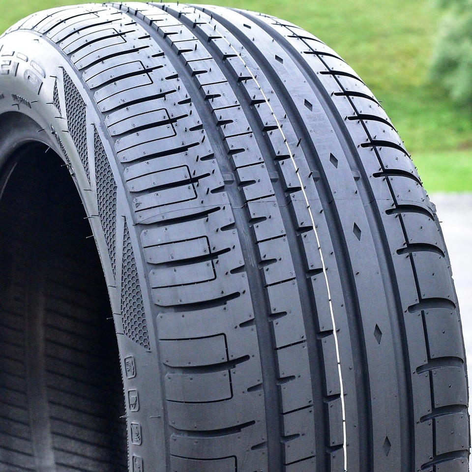 2 Tires Accelera Phi-R 245/35ZR18 245/35R18 92Y XL A/S High Performance ...