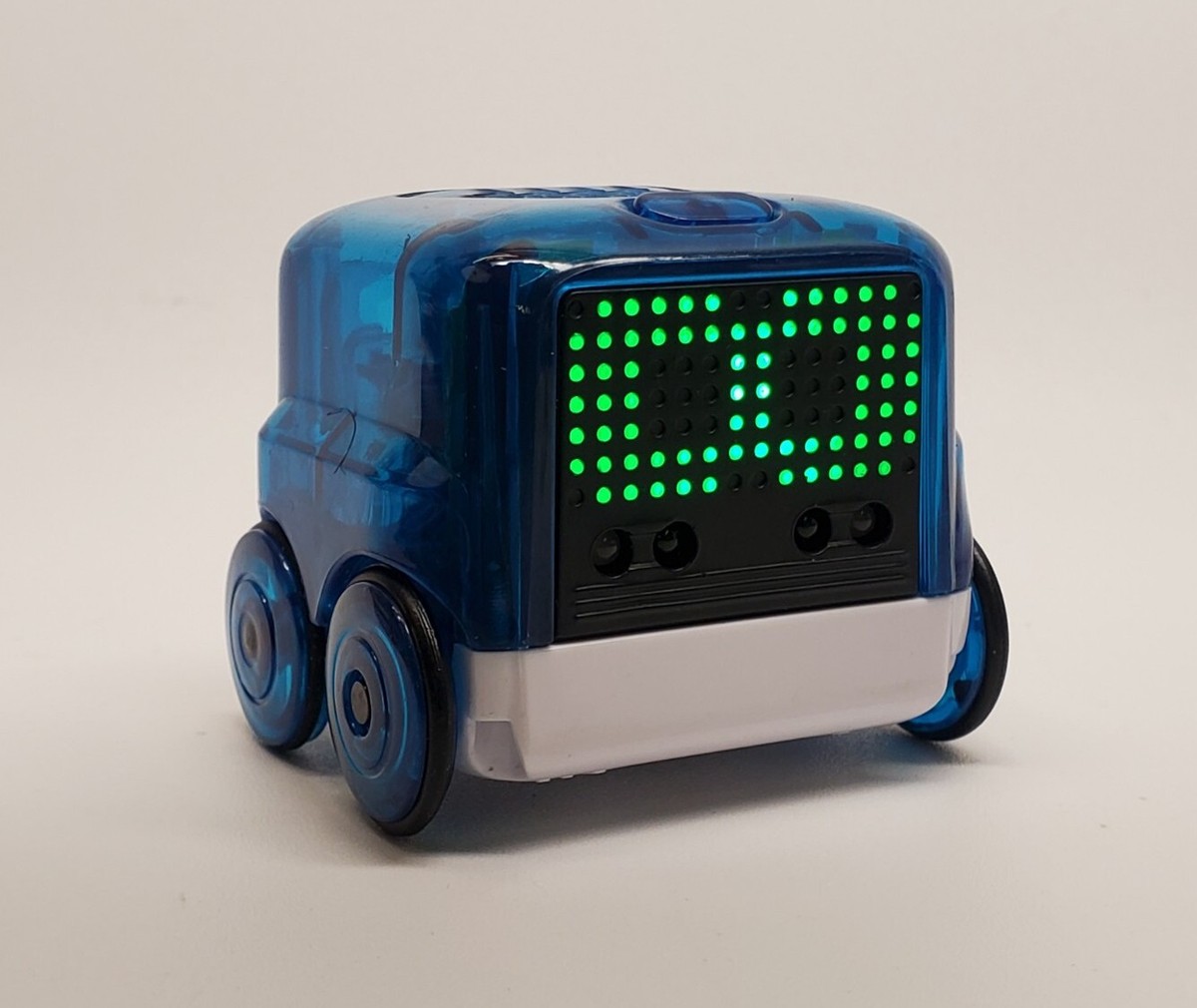 Boxer Interactive Remote Control Robot Toy Transparent Blue