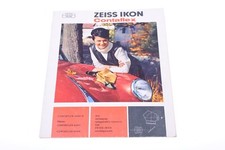   ZEISS CONTAFLEX SUPER, B  PRIMA CAMERA ACCESSORY PRODUCT BROCHURE DUTCH 126