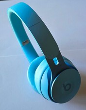 DEFECTIVE Original Light Blue Dre Beats Solo Pro Wireless Headphones - NO POWER