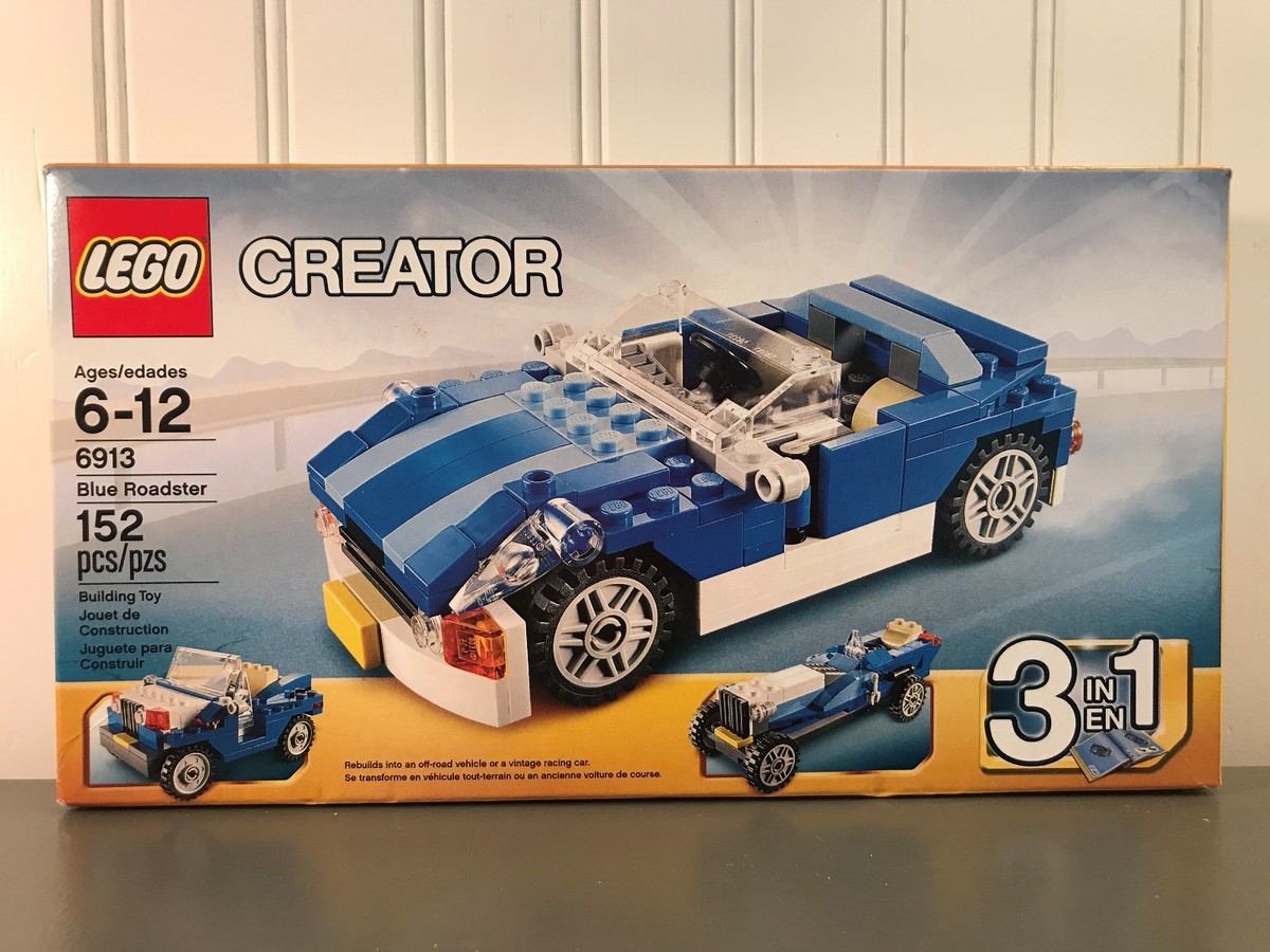 Lego Creator 6913 Blue Roadster in Building Toy Set Bricks NEW SEALED - Main Image