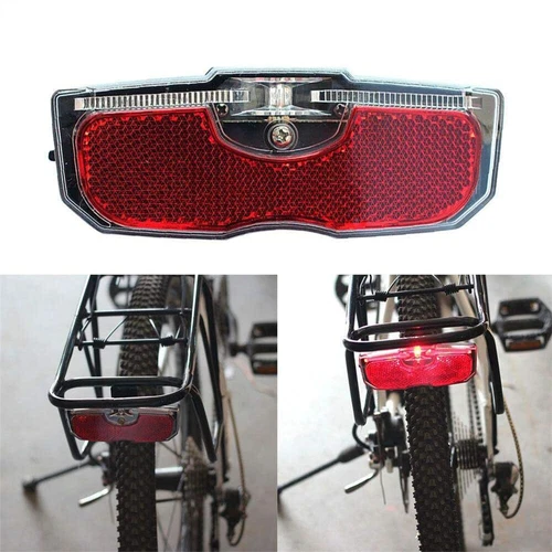 Fahrradrücklicht LED mit Standlichtfunktion Fahrrad reflektor Fahrrad Rücklicht - Picture 4 of 12