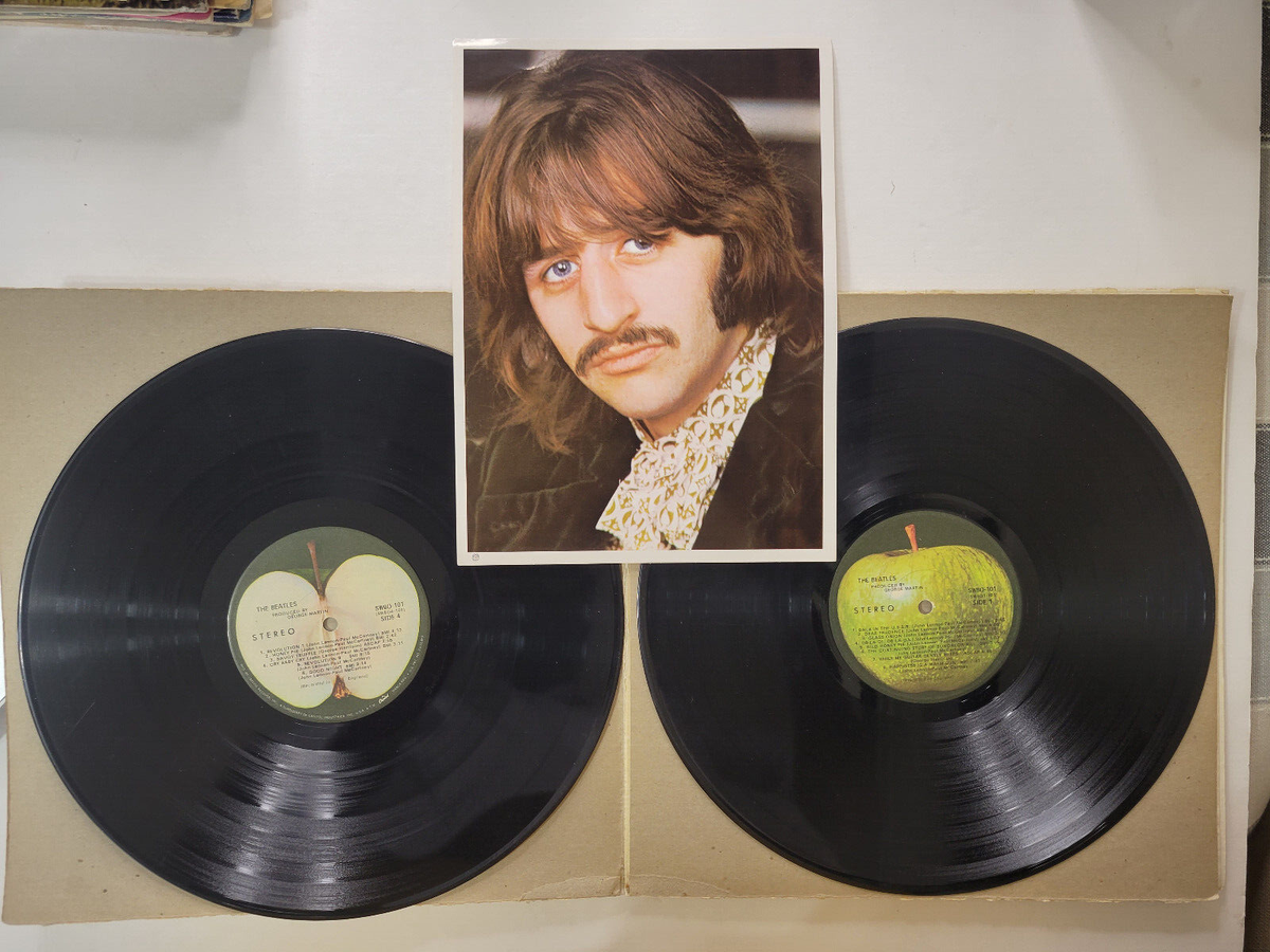The Beatles White Album ドイツ盤 LP Stereo BEATLES WHITE ALBUM MONO ANALOG LP + DELUXE EDITION STEREO 4