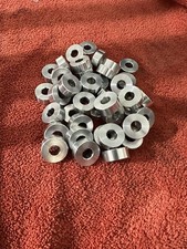 Aluminum Spacers 25mm OD 10mm ID 10mm Thick Box 50 Qty