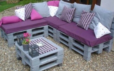 Divano Angolare Costruire Divanetto Con Pallet Letto Divani Fatti