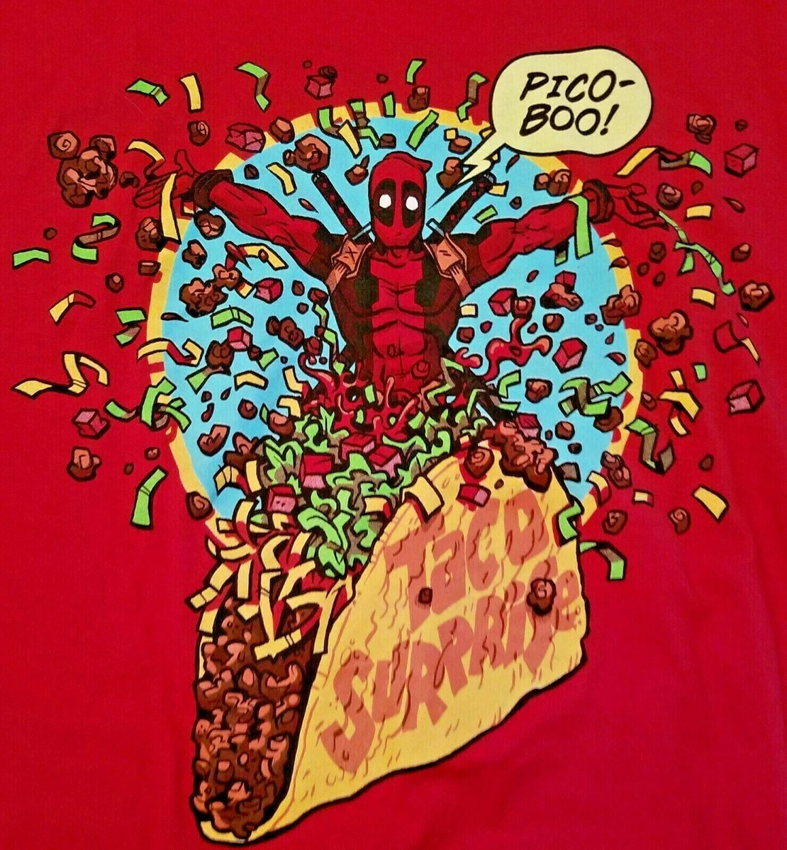 Marvel Loot Crate Dead Pool Pico Boo Brand New Taco Supreme