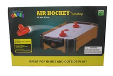 Real Wood Games Tabletop Air Hockey