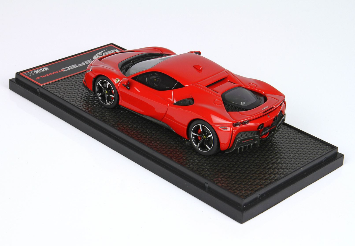 ミニカー BBR Ferrari SF90 Stradale B.B.R 最新作！ BBR 1/18 Ferrari SF90 XX Spider Rosso