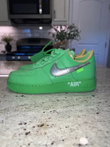 Nike Off-White Air Force 1 “Brooklyn” Size Mens 6.5 or Women’s 8 