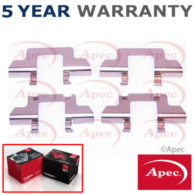 Apec Front Brake Pads Fitting Kit Fits Citroen C3 C2 1.0 1.1 1.4 HDi